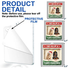 Load image into Gallery viewer, Celebrate the Furry Joy – Personalized Acrylic Ornament – Gift for Pet Lovers Acrylic Ornament MagicInPrints