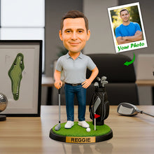 Load image into Gallery viewer, “Swing Into Joy with Custom Golf Champion Acrylic Plaque” - Personalized Gift for Golf Lovers Shaped Plaques MagicInPrints