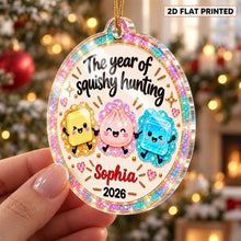 Load image into Gallery viewer, Personalized Acrylic Christmas Ornament Colorful Design Gift for Kids