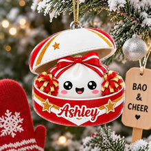 Load image into Gallery viewer, Personalized Cheerleader Dumpling Acrylic Ornament Gift for Daughter