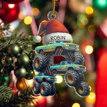 Load image into Gallery viewer, Make Christmas Magical – Personalized Custom Shaped Acrylic Ornament – Gift for Kids Acrylic Ornament MagicInPrints