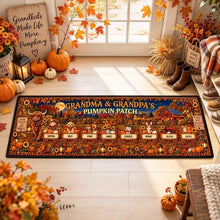 Load image into Gallery viewer, Personalized Pumpkin Patch Doormat Creative Gift for Grandma & Grandpa