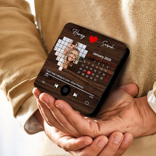 Load image into Gallery viewer, Custom Couples Fridge Magnet - Photo & Music Gift for Valentine’s Day and Special Occasions Fridge Magnet PopCulturePrints