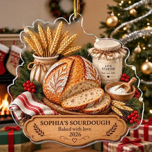Load image into Gallery viewer, Personalized Acrylic Ornament for Bakers Custom Gift Unique Kitchen Decor