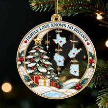 Load image into Gallery viewer, Personalized Acrylic Christmas Ornament Family Gift Idea
