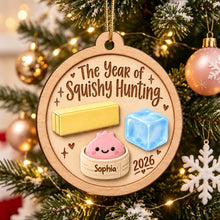 Load image into Gallery viewer, Personalized Wooden Ornament Cute Squishy Design Gift for Kids