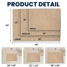 Load image into Gallery viewer, Personalized Snowman Family Doormat Unique Christmas Gift