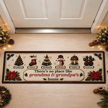 Load image into Gallery viewer, Personalized Doormat with Grandma & Grandpa's House Design Gift for Family