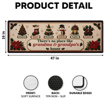 Load image into Gallery viewer, Personalized Doormat with Grandma & Grandpa's House Design Gift for Family