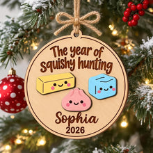 Load image into Gallery viewer, Personalized 2-Layer Wooden Christmas Ornament Gift for Collectors