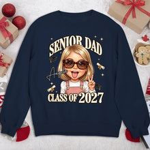 Load image into Gallery viewer, Personalized Classic Tee with Graduation Icons Gift for Mom