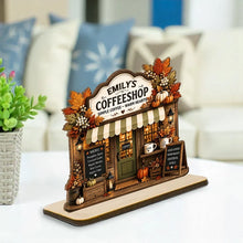 Load image into Gallery viewer, Personalized 2-Layer Wooden Plaque Coffee Shop Decor Gift for Family & Friends