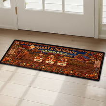Load image into Gallery viewer, Personalized Pumpkin Patch Doormat Creative Gift for Grandma & Grandpa