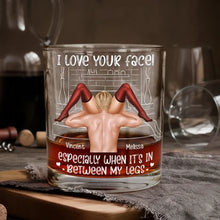 Load image into Gallery viewer, Personalized Whiskey Glass Unique Couple Gift for Partner