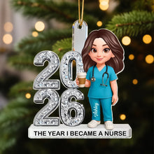 Load image into Gallery viewer, Personalized Nurse Acrylic Ornament Christmas Gift for Nurse