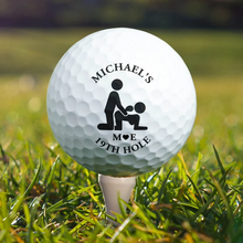 Load image into Gallery viewer, Personalized 19th Hole Golf Ball Funny Gift for Couples