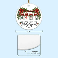 Load image into Gallery viewer, Personalized Ceramic Mahjong Ornament Custom Name Gift for Friends