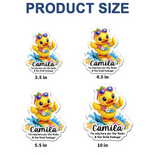 Load image into Gallery viewer, Personalized Acrylic Magnet Custom Duck Humor Gift for Cruisers