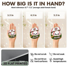 Load image into Gallery viewer, Personalized Acrylic Baseball Ornament Gift for Kids & Grandkids