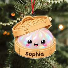 Load image into Gallery viewer, Personalized Acrylic Dim Sum Ornament Gift for Family & Friends