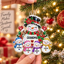 Load image into Gallery viewer, Personalized Acrylic Ornament Heartwarming Gift for Grandma