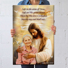 Load image into Gallery viewer, Personalized Jesus Canvas Print - Custom Photo Gift Poster & Canvas PopCulturePrints