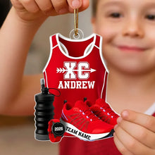 Load image into Gallery viewer, Personalized Acrylic Ornament for Runners Custom Sports Gift