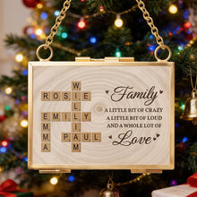 Load image into Gallery viewer, Personalized Hanging Photo Frame Ornament Gift for Mom & Dad