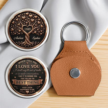 Load image into Gallery viewer, Personalized Pocket Hug Keychain Romantic Gift for Partner