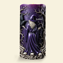Load image into Gallery viewer, Embrace the Enchantment: Witch LED Candle - Personalized Gifts for Witch Lovers Led Candle MagicInPrints
