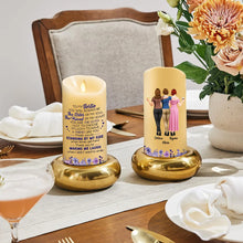Load image into Gallery viewer, Personalized Flameless LED Candle with Soul Sister Quote Gift for Friend