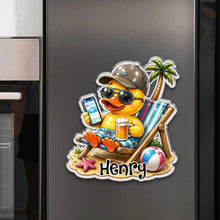 Load image into Gallery viewer, Personalized Acrylic Duck Magnet Cute Gift for Duck Fans