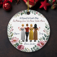 Load image into Gallery viewer, Personalized Ceramic Friendship Ornament with Custom Message Gift for Best Friend