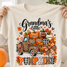 Load image into Gallery viewer, Personalized Grandma Tee Game Day Gift Custom Design Fall