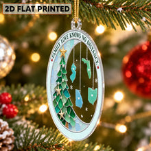Load image into Gallery viewer, Personalized Family Map Acrylic Ornament Unique Gift for Christmas