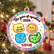 Load image into Gallery viewer, Personalized Acrylic Ornament Custom Squishy Gift for Kids