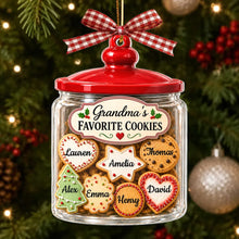 Load image into Gallery viewer, Personalized Acrylic Christmas Ornament for Grandma Gift