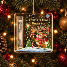 Load image into Gallery viewer, Personalized Acrylic Money Holder Ornament Christmas Gift