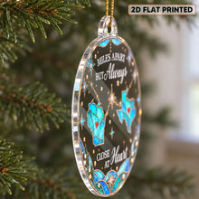Load image into Gallery viewer, Personalized Acrylic Ornament Connected State Maps Family Gift