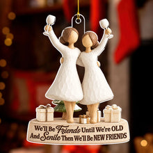 Load image into Gallery viewer, Personalized Acrylic Ornament Funny Best Friend Gift