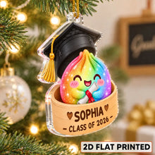 Load image into Gallery viewer, Personalized Graduation Dumpling Acrylic Ornament Gift