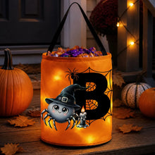 Load image into Gallery viewer, Personalized LED Light Up Halloween Basket for Kids