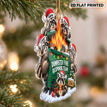 Load image into Gallery viewer, Personalized Raccoon Christmas Ornament Custom Gift for Coworkers