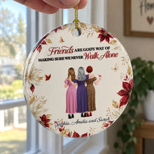 Load image into Gallery viewer, Personalized Ceramic Ornament Custom Name Best Friend Gift