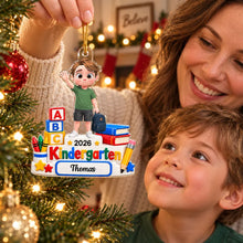 Load image into Gallery viewer, Personalized Acrylic Kindergarten Ornament Gift for Kids