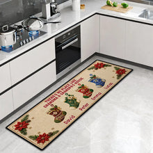 Load image into Gallery viewer, Personalized Christmas Doormat for Grandma's Family Welcome