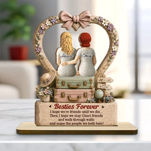 Load image into Gallery viewer, Personalized 2-Layer Wooden Plaque Gift for Best Friend