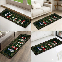 Load image into Gallery viewer, Personalized Snowman Doormat Gift for Grandma & Grandpa's House