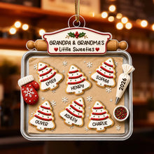 Load image into Gallery viewer, Personalized Acrylic Christmas Ornament Gift for Grandparents