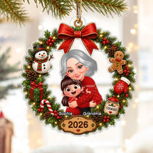 Load image into Gallery viewer, Personalized Acrylic Ornament Christmas Gift for Grandma